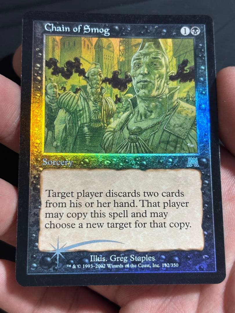 mtg 煙霧の連鎖 ons foil 英語版