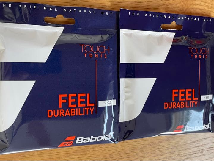 バボラ Babolat タッチトニック 1.35mm以上2張りセット