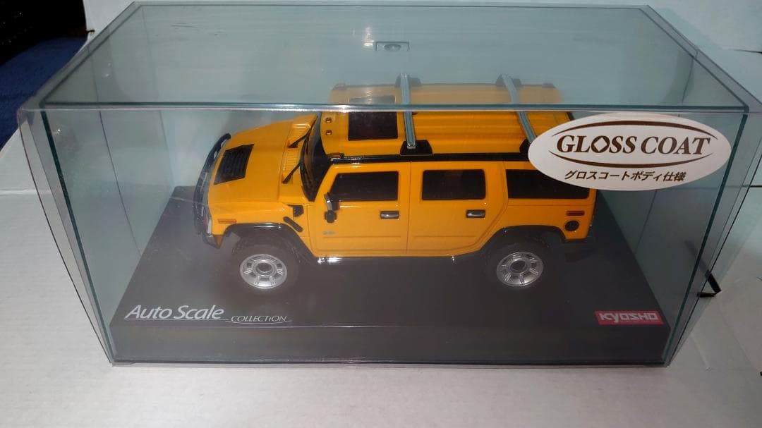 京商ミニッツHUMMER H2　ボディ　イエロー