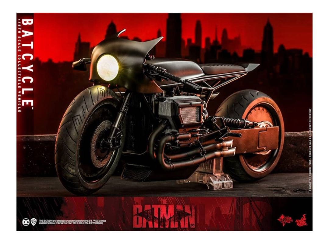 ムービー・マスターピース THE BATMAN-ザ・バットマン- バットサイクル