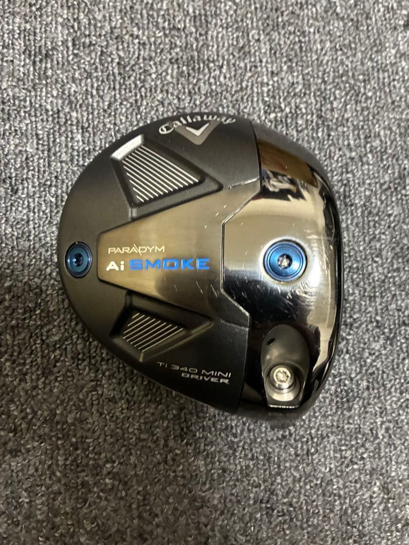 （美品）パラダイムAiスモークTi340 ミニドライバー　13.5° ヘッドのみ
