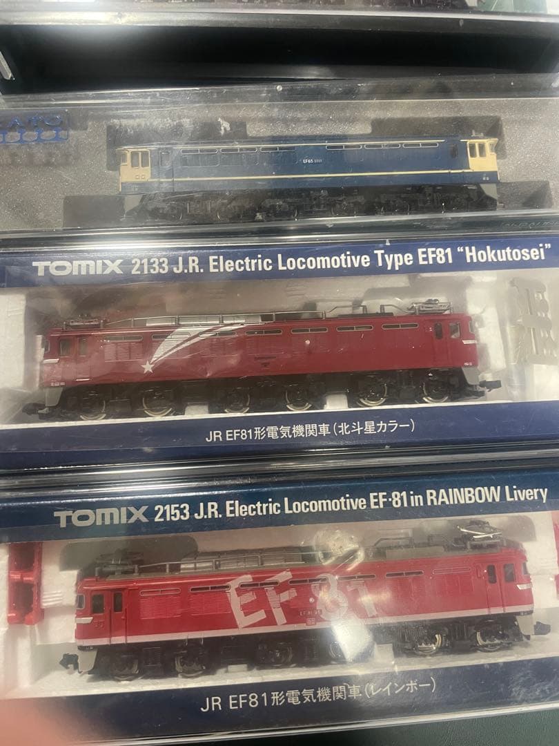 TOMIX EF81型電気機関車 2種セット EF65 模型セット