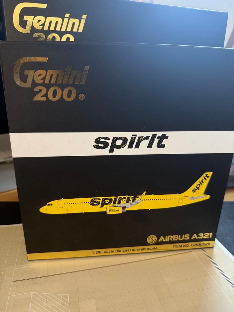 航空機・ヘリコプター Gemini 200 Airbus A321 Spirit