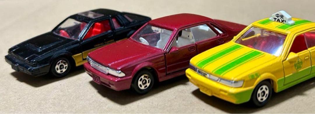 トミカ 赤箱 日本製 3台セット