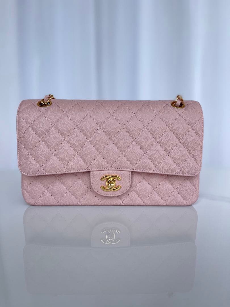 年末年始価格【実写画像】 ピンク キルティングショルダーバッグ