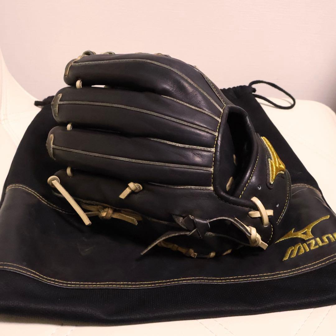 Mizuno Pro ミズノプロ　硬式グローブ　内野手用　ブラック