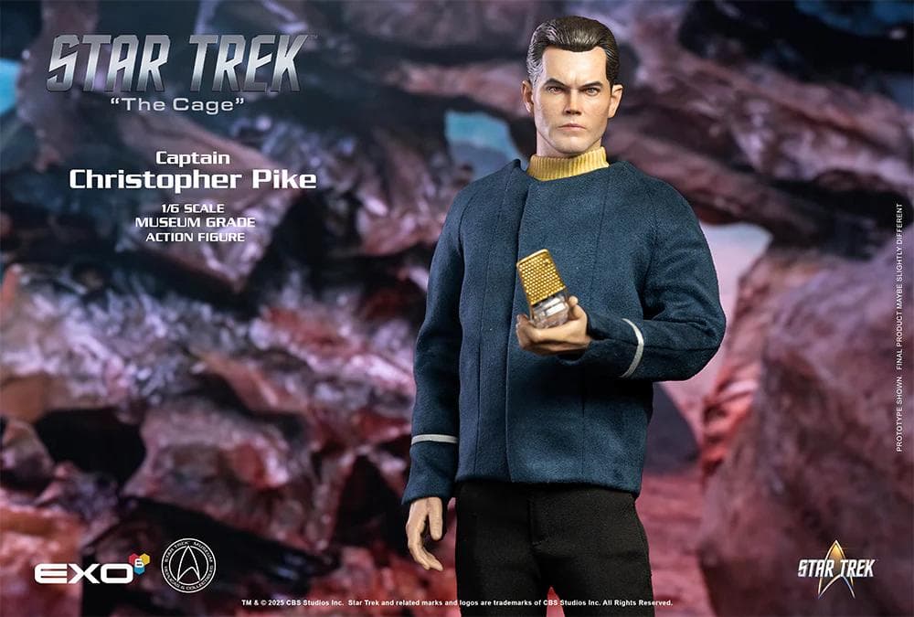 EXO-6 1/6 『スタートレック 宇宙大作戦』 クリストファー・パイク艦長