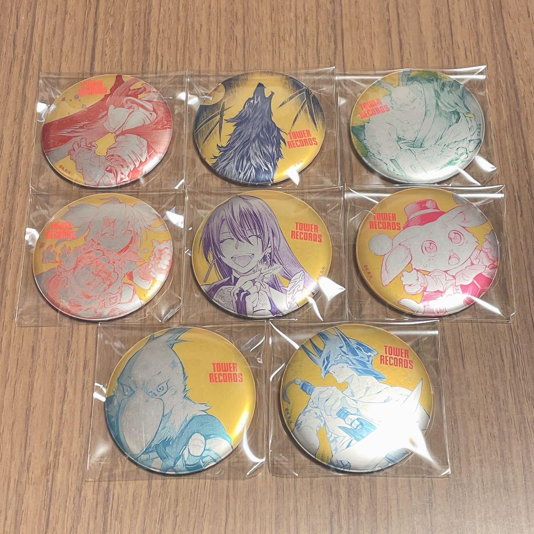 シャンフロ　タワレコ缶バッジ　コンプセット