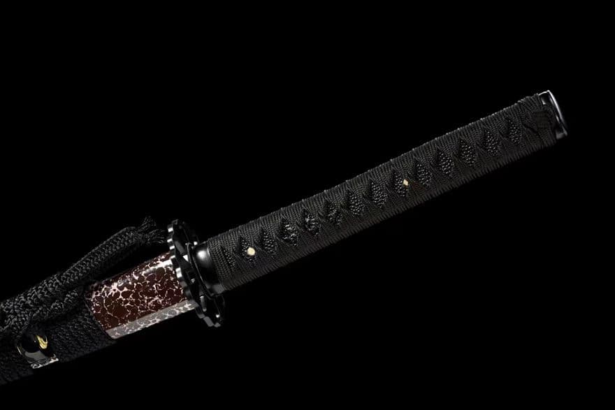 鉄装模様鋼鳳凰紋武士刀【虎徹打刀】武具　刀装具　日本刀　模造刀 居合刀