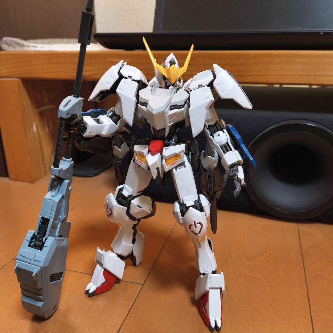 【組立済】MG ガンダムバルバトス(第6形態) ＋拡張パーツ