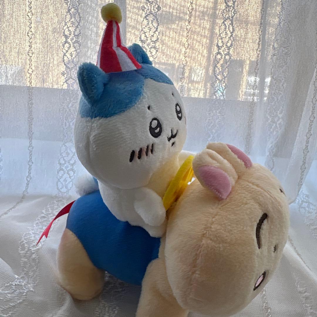 ちいかわ　うさぎ　ハチワレ　ぴーぽぽ　ぬいぐるみ