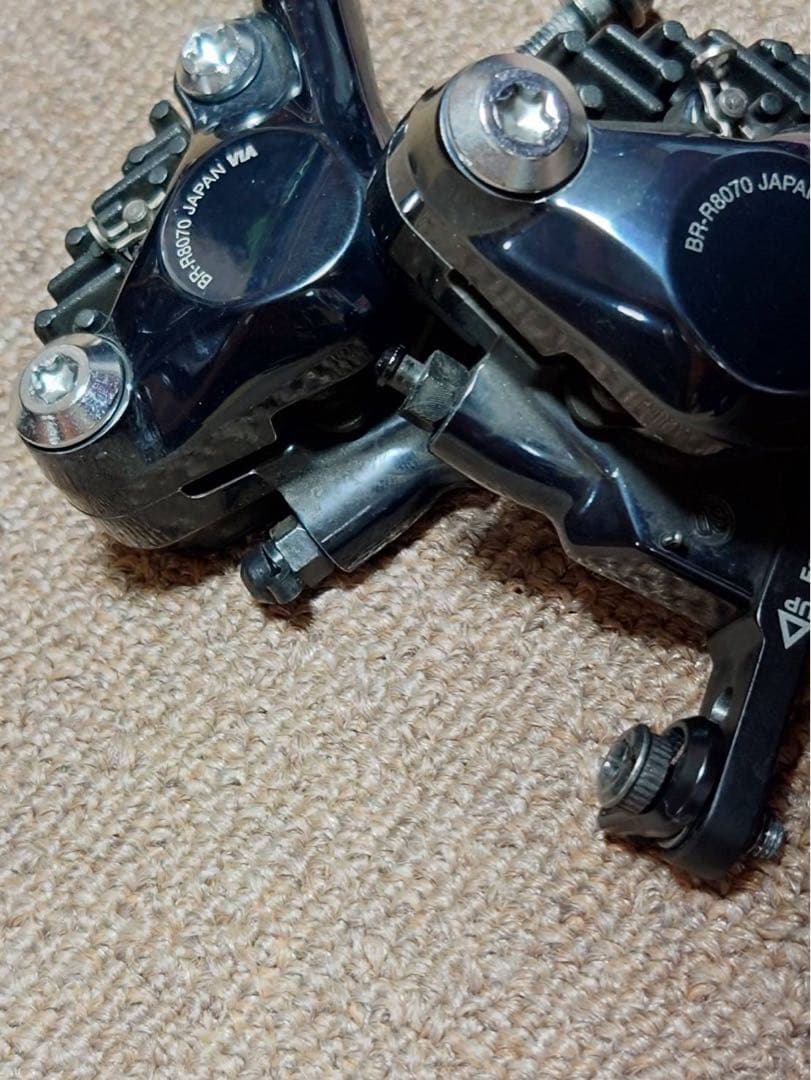 シマノ　アルテグラ　Di2用STIレバー、油圧ディスクブレーキキャリパーセット