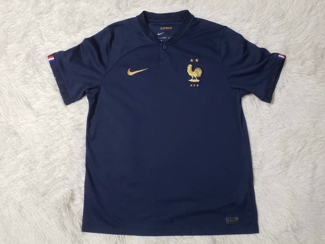 NIKE フランス代表 2022年ホームレプリカユニフォーム Lサイズ