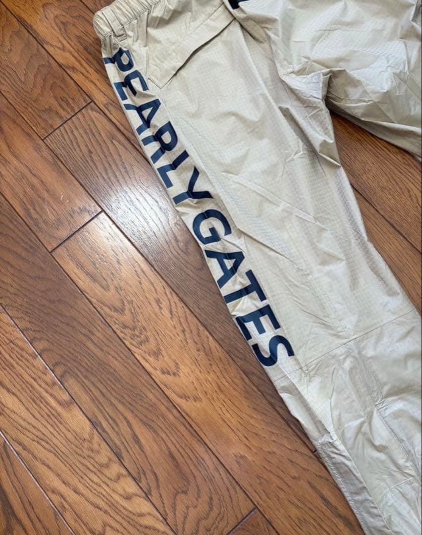 【新品未使用】PEARLY GATES レインパンツ PGロゴ