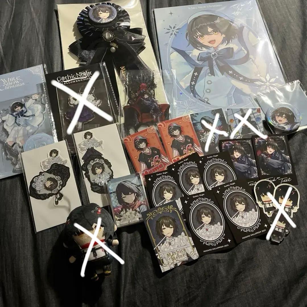 ましろ爻 にじさんじ グッズ まとめ売り 即購入❌