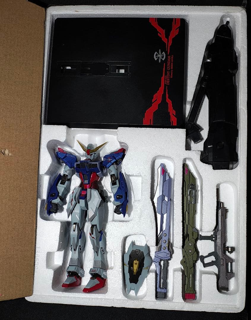 LBUILD　デスティニーガンダム フルパッケージ　開封品　翼説明書欠品