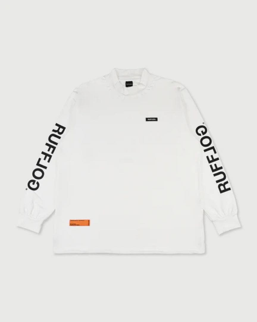 今期　ラフロッグ　RUFFLOG MOCK NECK ホワイト