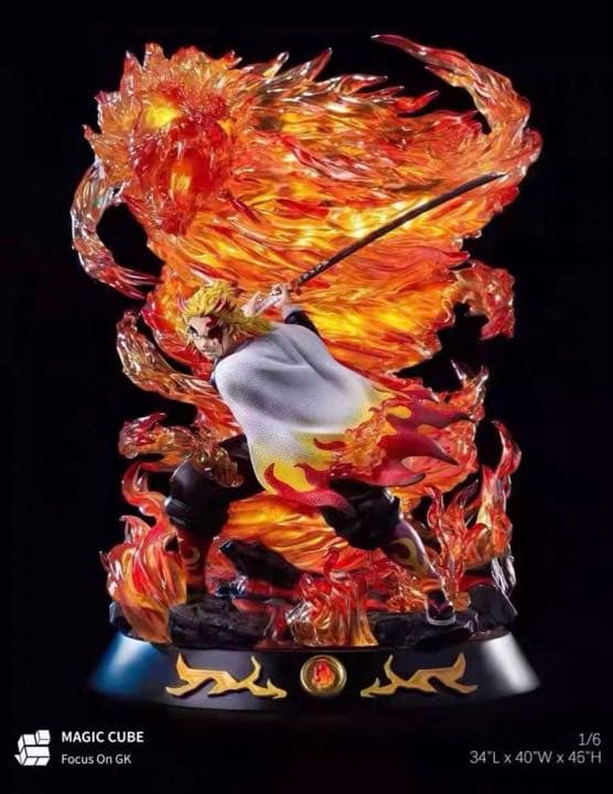 鬼滅の刃 炎柱 煉獄杏寿郎 フィギュア ガレージキット