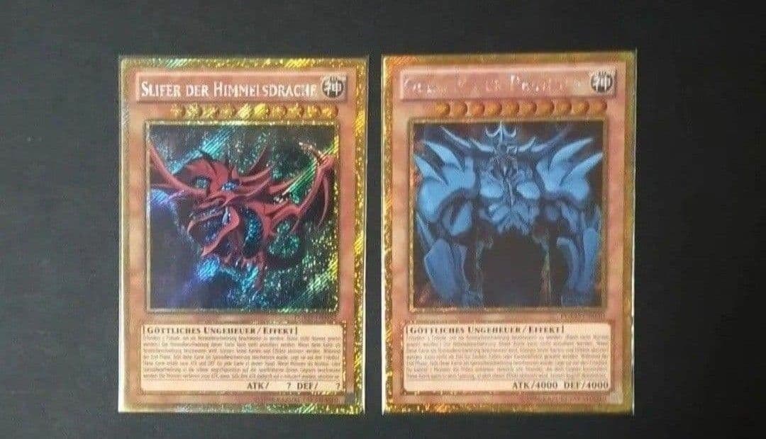 遊戯王カード 青眼の白龍＆真紅眼の黒竜 英語版 北米版25thシークレット