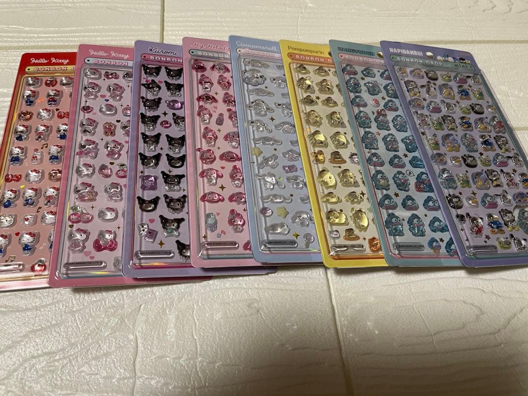 サンリオミニ　ボンボンドロップシール　正規品