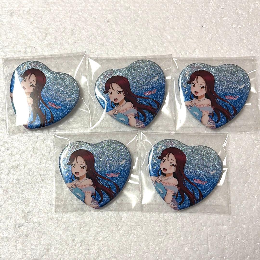 ラブライブ サンシャイン　 Aqours seaside 缶バッジ　　桜内梨子