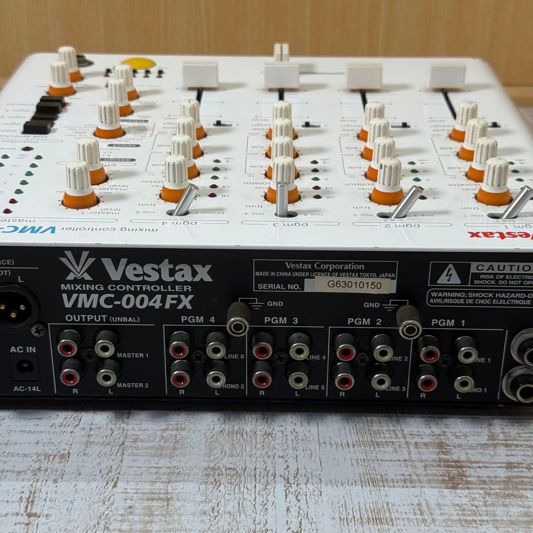 【DJミキサー】Vestax VMC-004 FX ジャンク　本体のみ