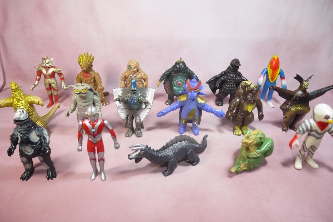 ウルトラ怪獣シリーズ　ガンダー・シーボーズほか　17体　1983　1989