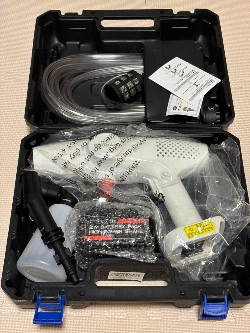 高圧洗浄機 コードレス 洗車　新品　未使用