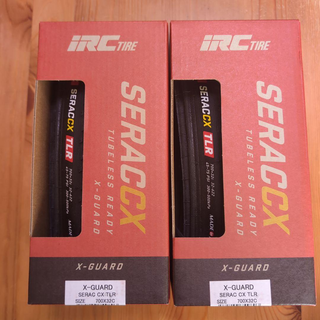 IRC SERAC CX X−ガード 700X32C TLRタイヤ