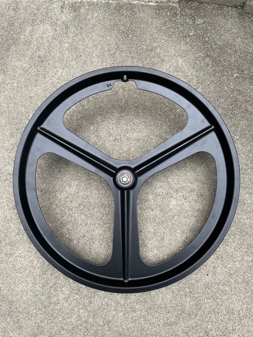 自転車用アルミブラックホイール