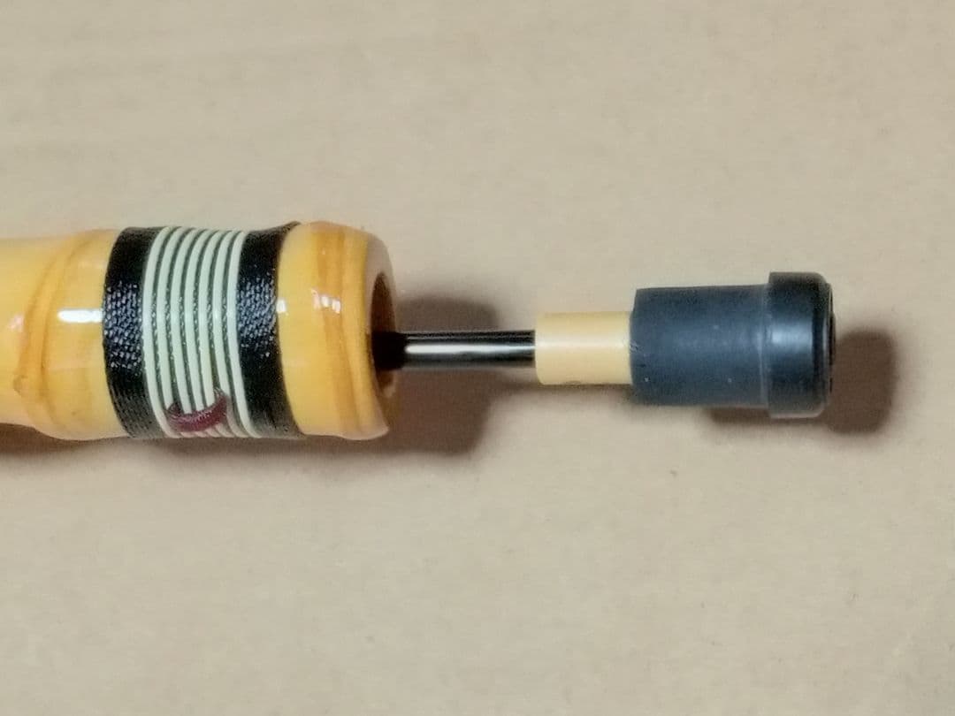 チヌ竿　筏竿　 手作り　布袋竹 ②