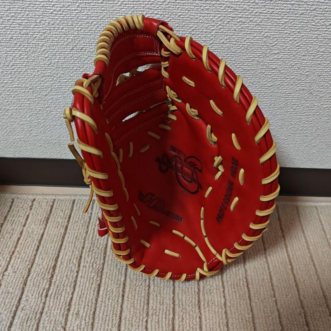 型付け済！未使用！ハタケヤマ　軟式ファーストミット