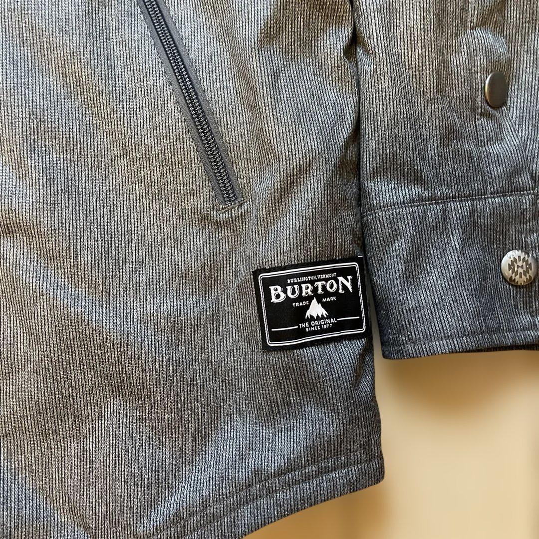 BURTON グレー フード付き スノーボード ウェアー Size/ XL