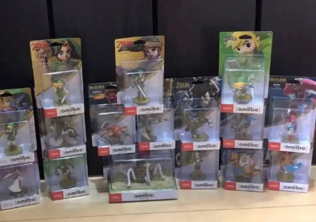 ゼルダの伝説amiibo 16点
