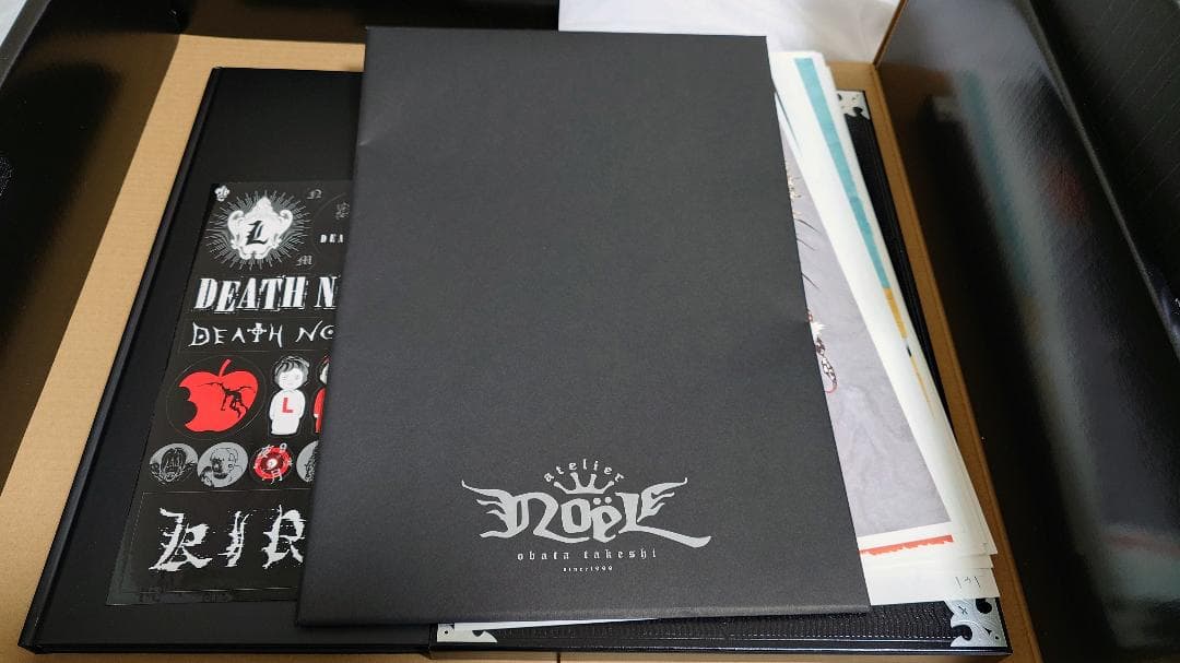 DEATH NOTE「DEATH BOX」小畑健画集 blanc et noir