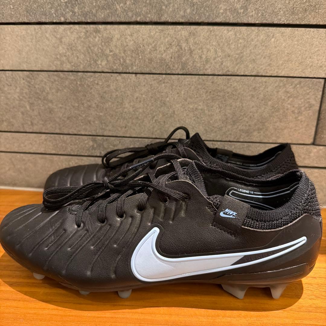Nike ティエンポレジェンド10エリート FG ブラック　25㎝