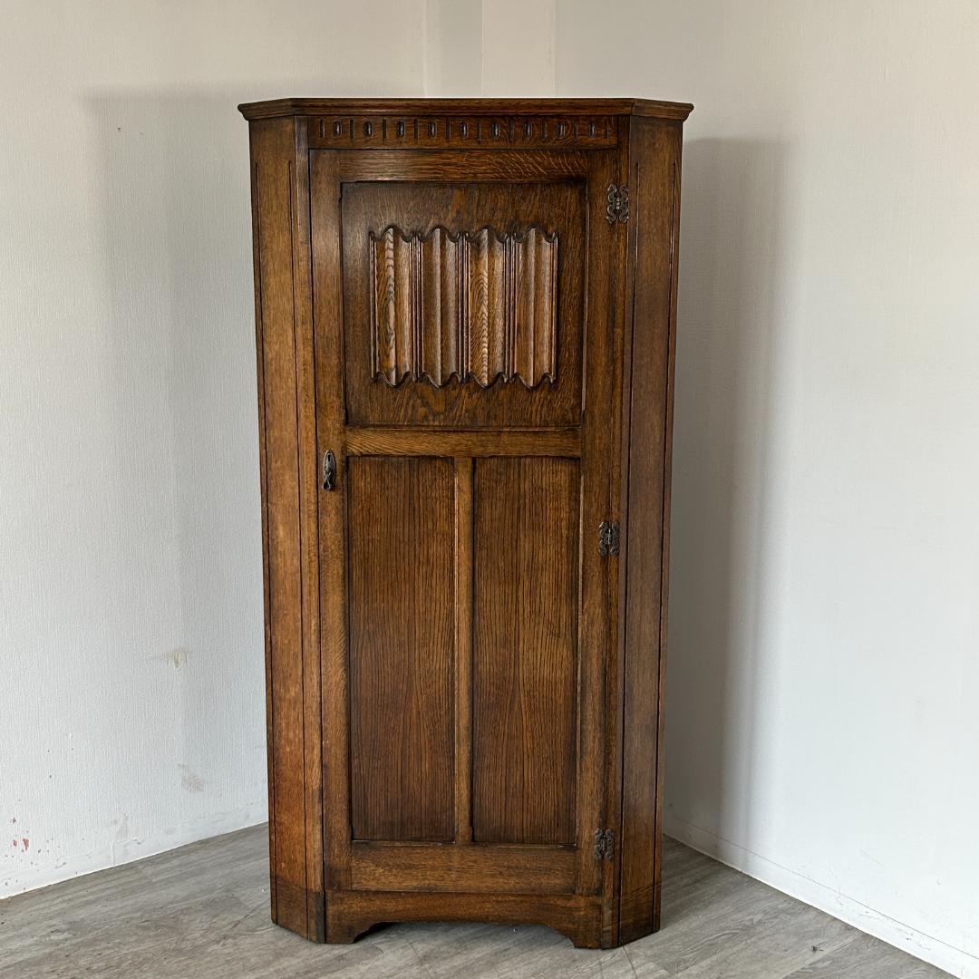イギリス アンティーク家具 ホールローブ ワードローブ 1930年頃 754A