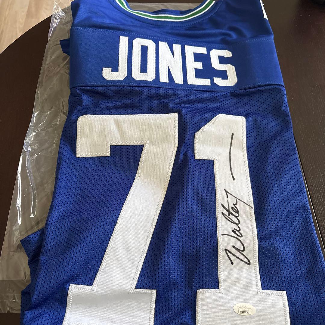 NFL シーホークス ウォルター・ジョーンズ サイン入りユニフォーム HOF