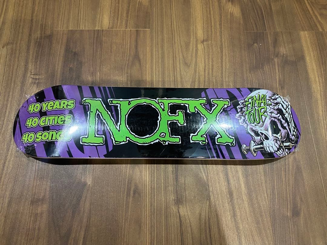 国内未発売NOFXスケートデッキノーエフHI-STANDARDハイスタ横山健