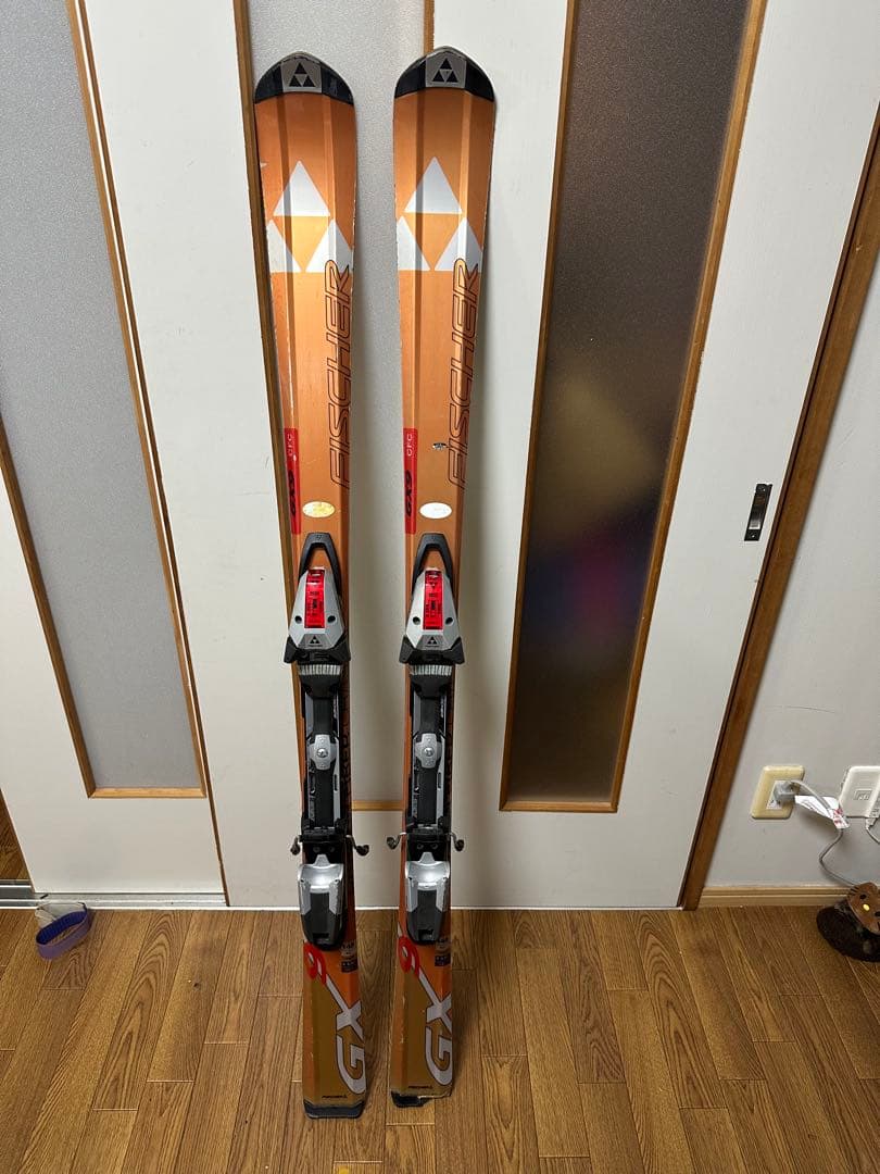 3セットFISCHER スキー板145cm,ブーツ25.5,ストック120cm付