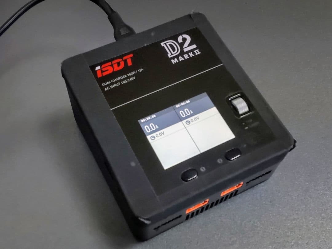 ISDT D2 MarkⅡ Lipo充放電器AC 200W*2【美品！】