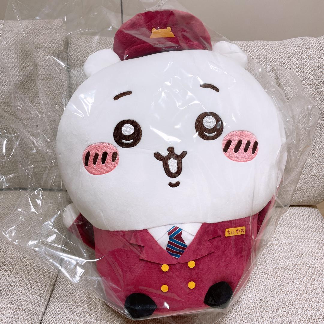 【新品】ちいかわ　阪急電車　BIGぬいぐるみ　ぬいぐるみ　ちいかわ