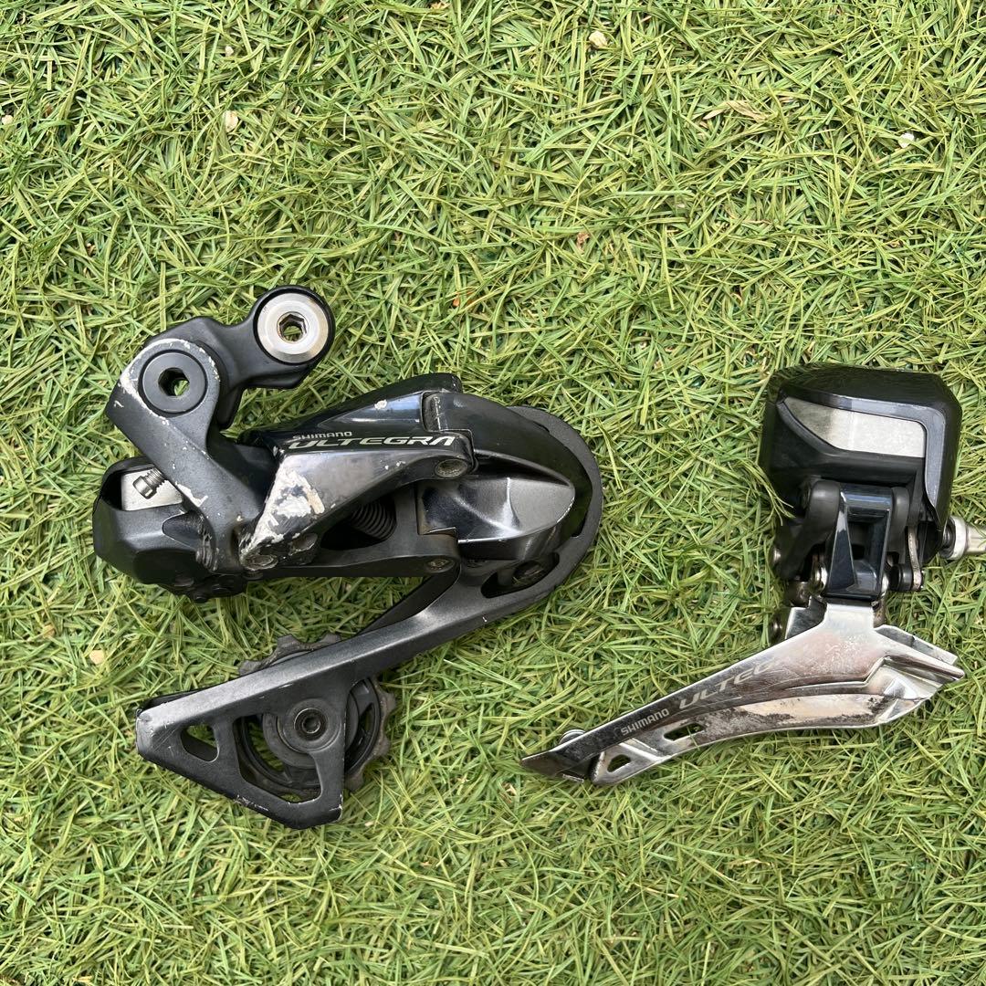 Shimano ultegra R8050 フロント,リアディレーラーセット