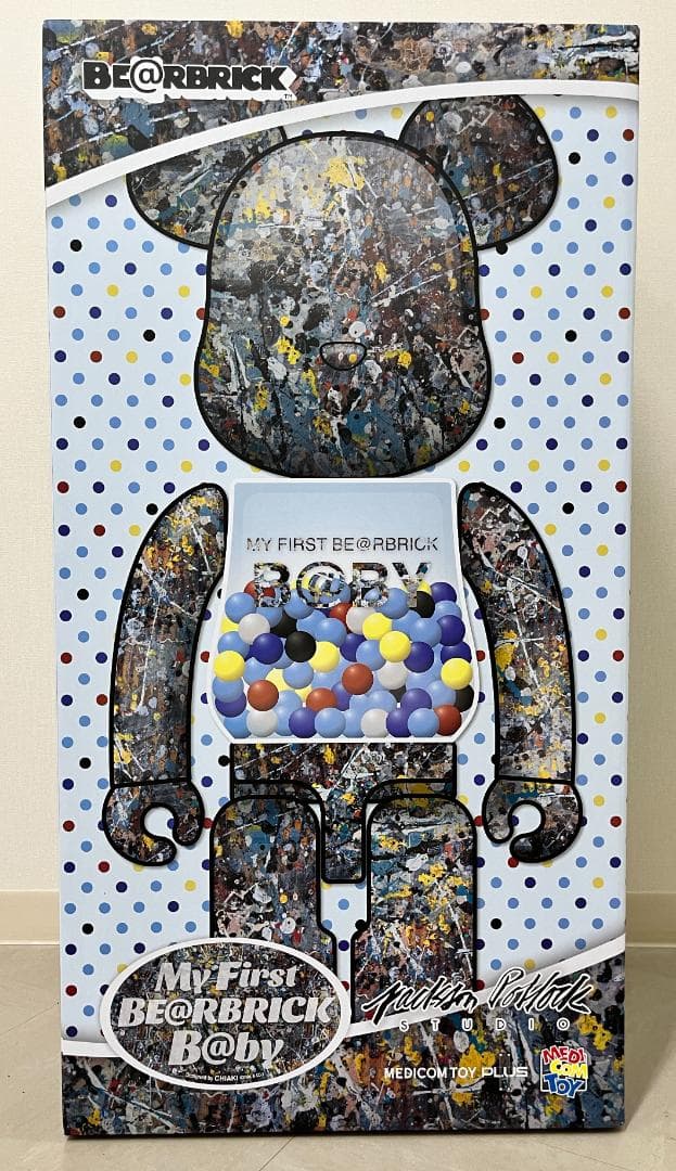その他 MYFIRST BE@RBRICK Jackson Pollock Studio