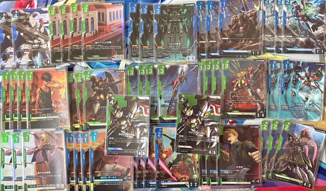 ガンダムカードゲーム　スタートデッキ　ゴットデッキ！