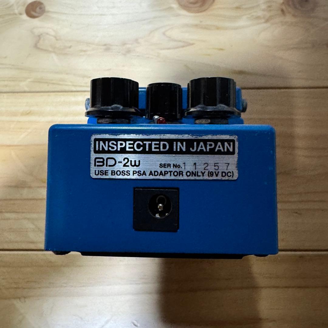 BOSS BD-2w Blues D 【おまけ：純正電源アダプタ】