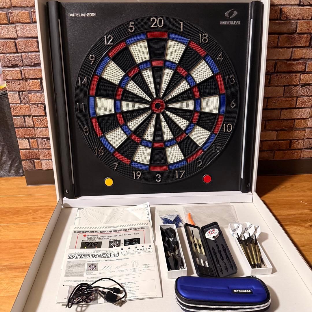 ダーツ ボード DARTSLIVE-200Sダーツケース/フライト/シャフト付き