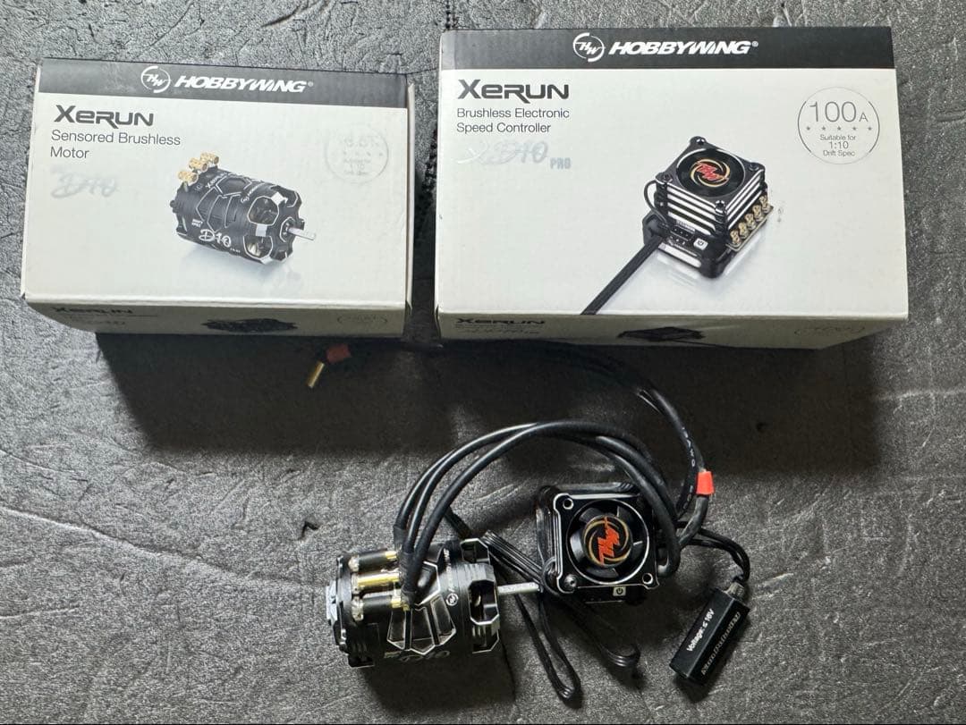 Hobbywing Xerun XD10 Pro&D10 13.5Tセット