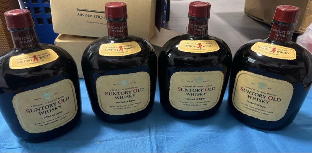 SUNTORY OLD WHISKY 750ml 4本セット