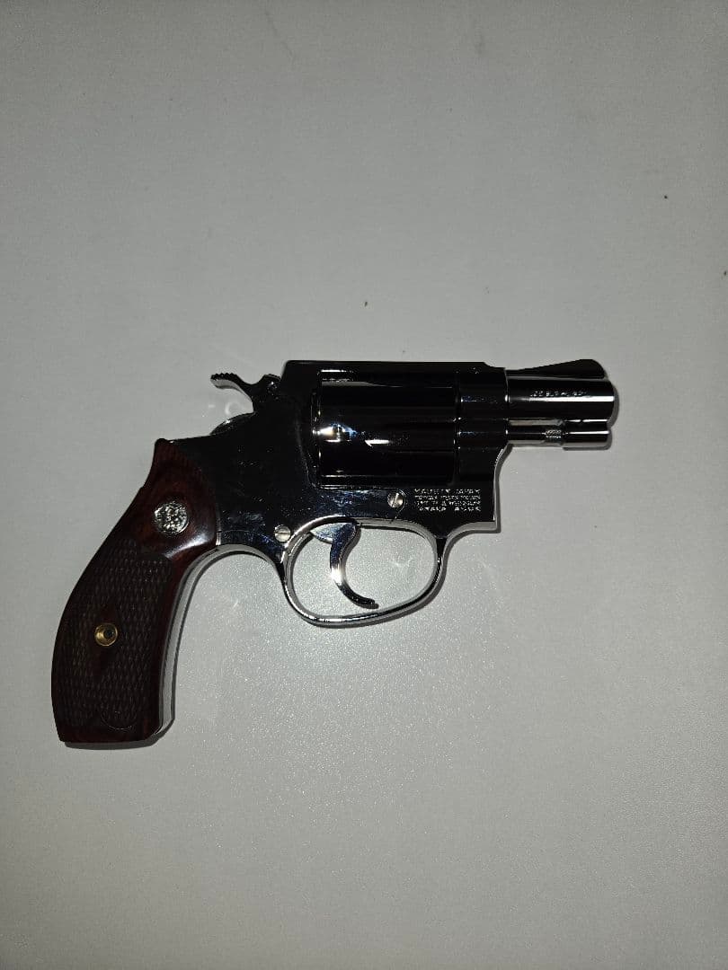 激安!タナカ　S&W M36 トワイライトクローム 特注グリップ